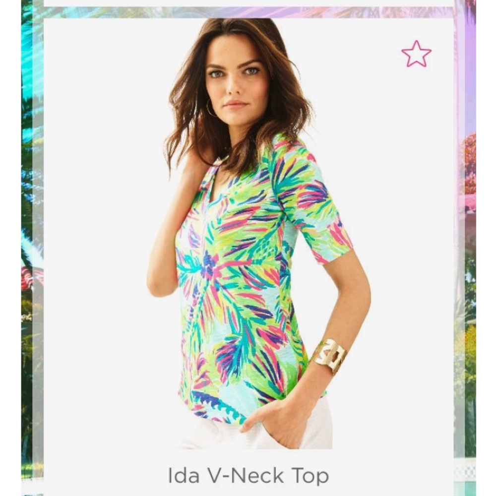 Ida v-neck top